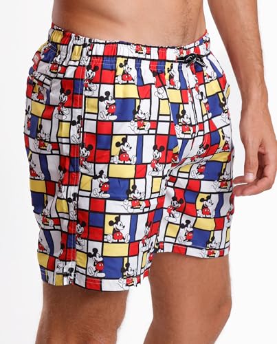 Maillot de bain Mickey Mondrian homme parfait pour la plage