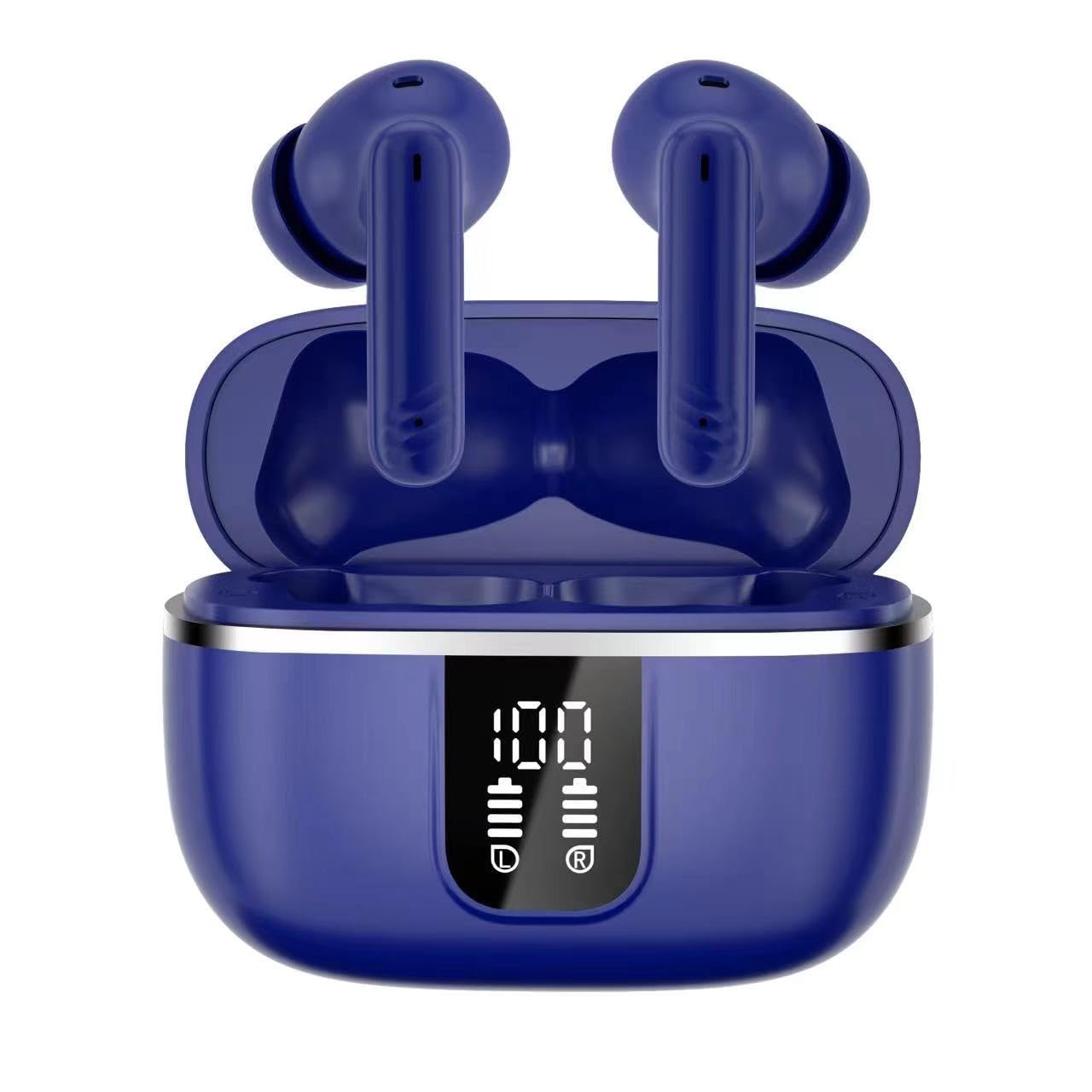 Cuffie Bluetooth Sport 5.3 - 50 Ore Autonomia, ENC, IP7 Impermeabili, Viola - Foto 5