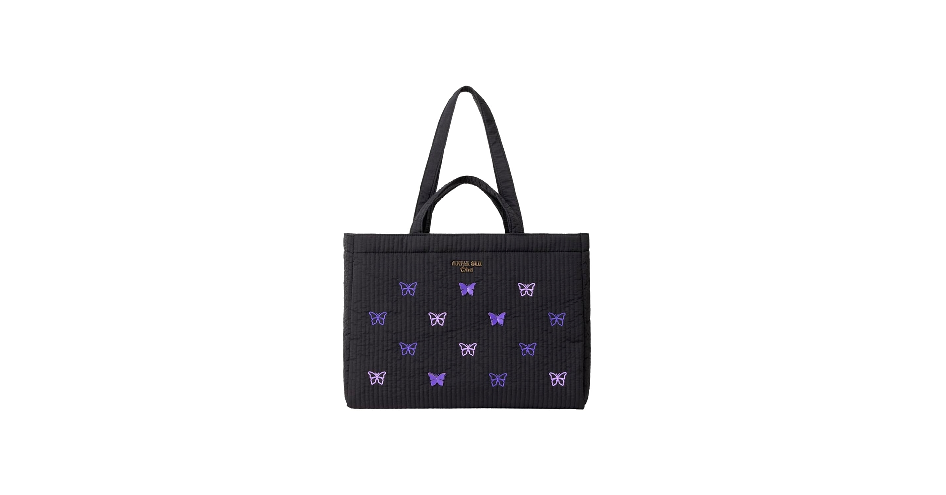 ANNA SUI mini 蝶刺繍 マザーズバッグ ANNA SUI mini 刺繍トートバッグBOOK│宝島社の通販 宝島チャンネル