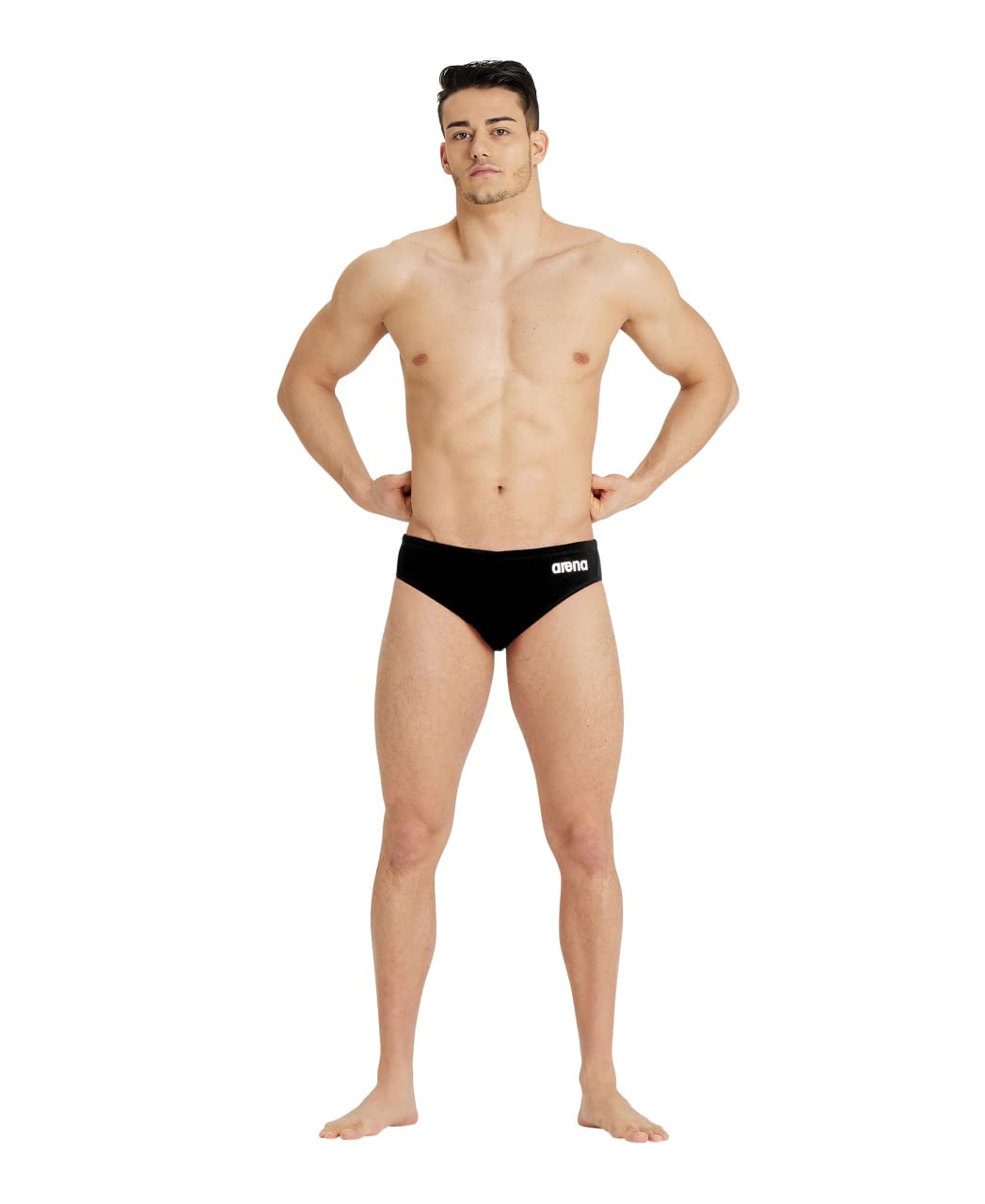 Arena Costume da Bagno da Uomo Team Swim Slip Waterpolo Solid Costume a Slip Uomo (Pacco da 1)