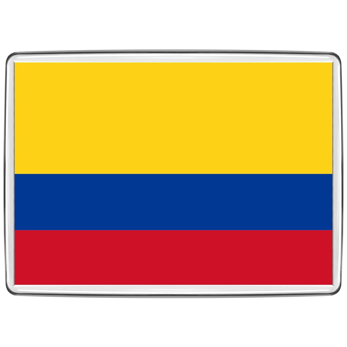 Pixly® Colombia Flag Fridge Magnet Large Jumbo Size Colombian Keepsake Country Souvenir Novelty Refrigerator Magnets Gift