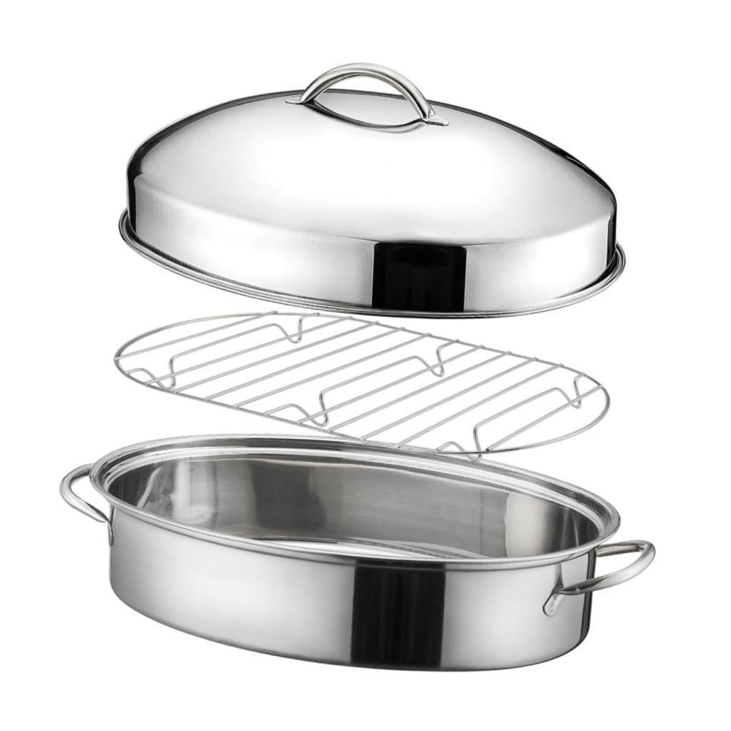Olla para cocinar pescado de acero inoxidable resistente, óptima