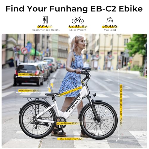 Electric Bike for Adults, 1000W Peak Ebike, 50Miles 21.7MPH