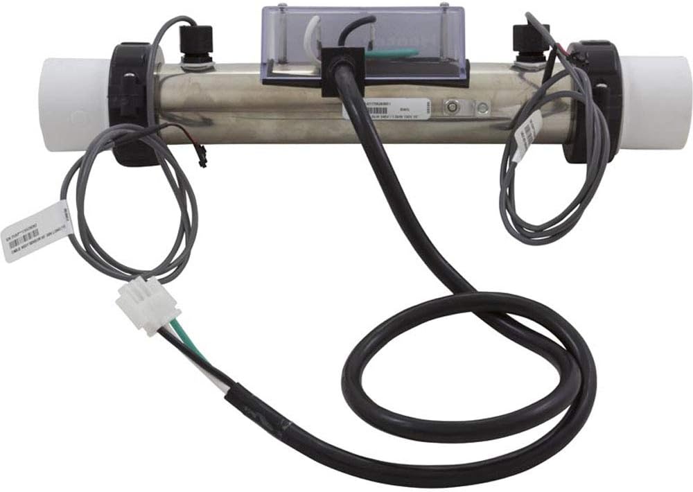 Balboa VS100 FloThru Heater, rear view