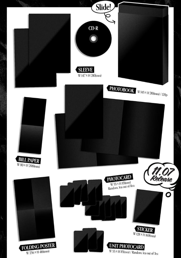 OMEGA X iykyk 3er mini álbum 2 ver Set – Yaxa Colombia