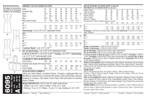 New Look Easy Sewing Pattern 6095-Cartamodello Per Abiti E Borse Da Donna, Taglia A (10-12-14-16-18-20-22), Multicolore - 4