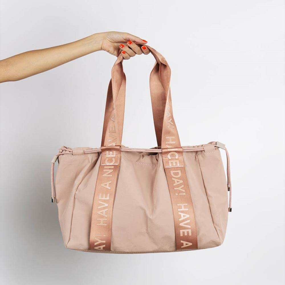 BOLSO DE NAILON BEIGE PARA MUJER ALACHUA