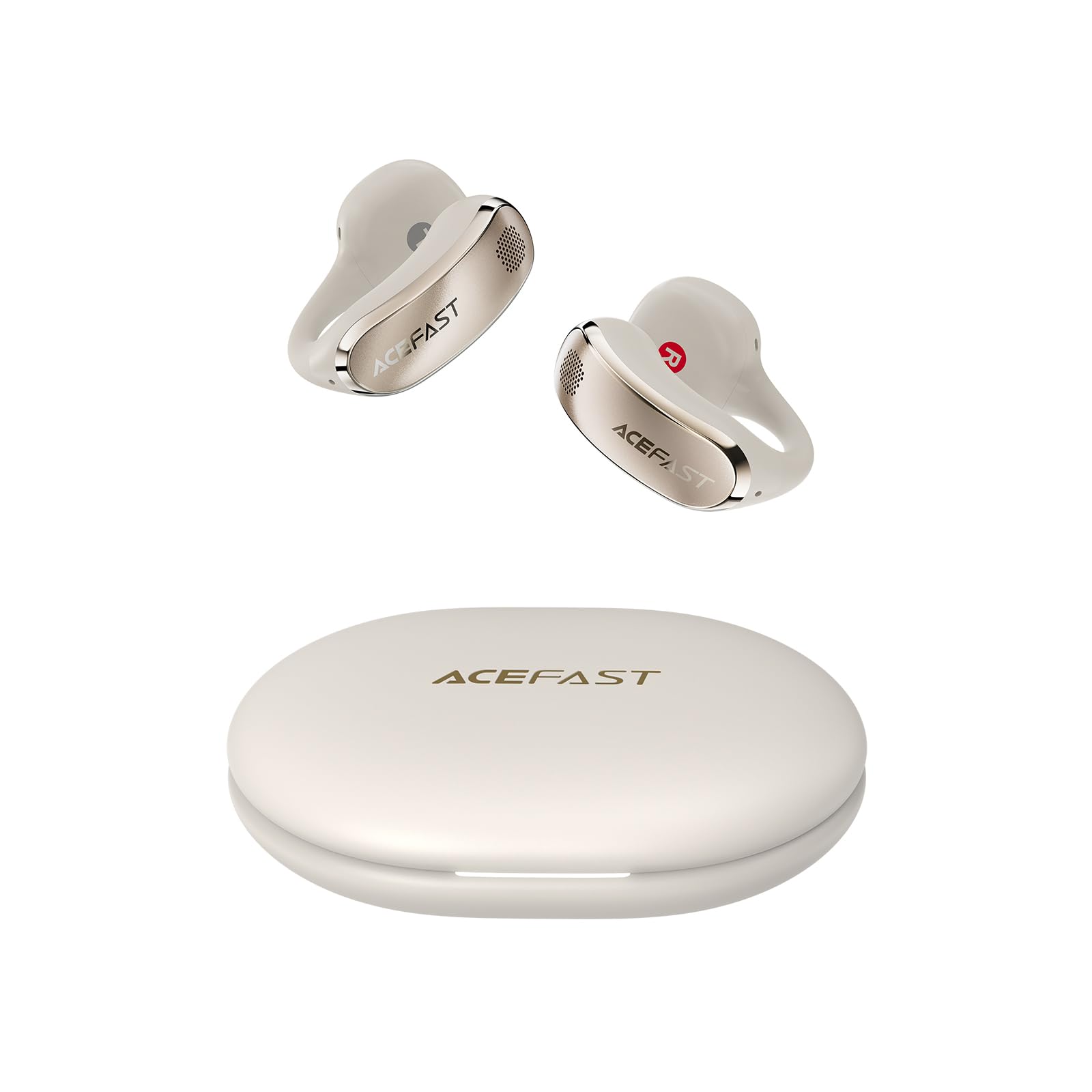 Amazon.co.jp: ACEFAST ワイヤレスイヤホン イヤーカフ Bluetooth 6.0