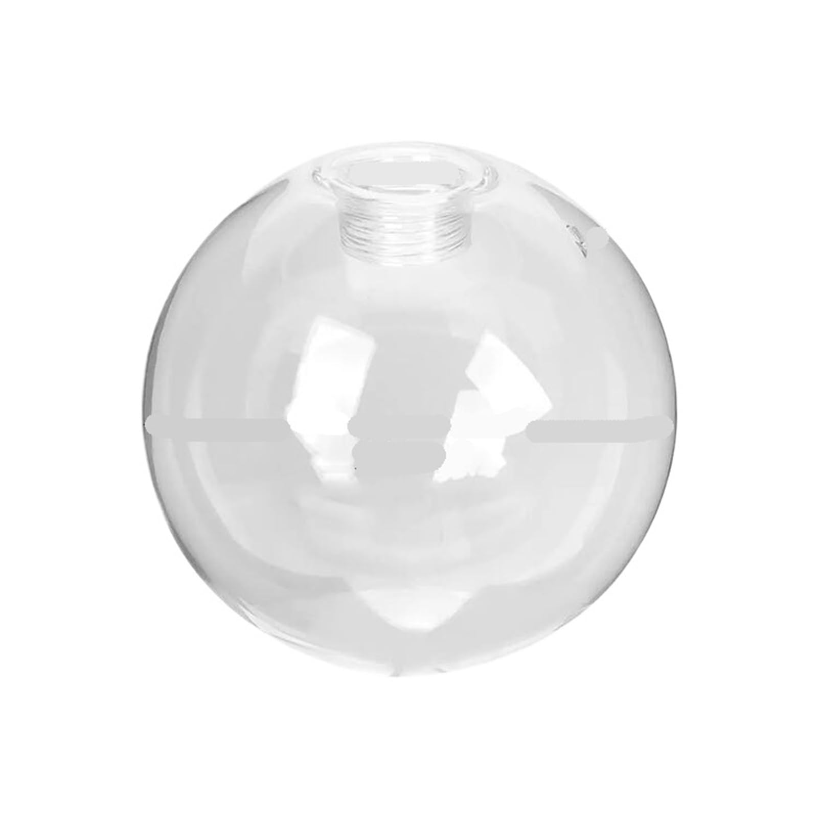 Cubierta de lámpara de Bola Redonda, Esfera de 100mm y 150mm, Repuesto de Pantalla de Globo de Cristal Transparente for Accesorio de iluminación, Apliques de Pared(D15cm 1pcs)