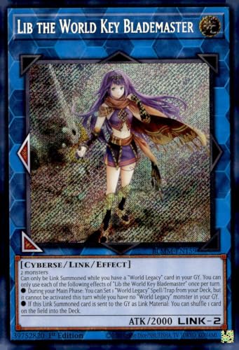 Lib The World Key Blademaster - BLMM-EN159 - Secret Rare