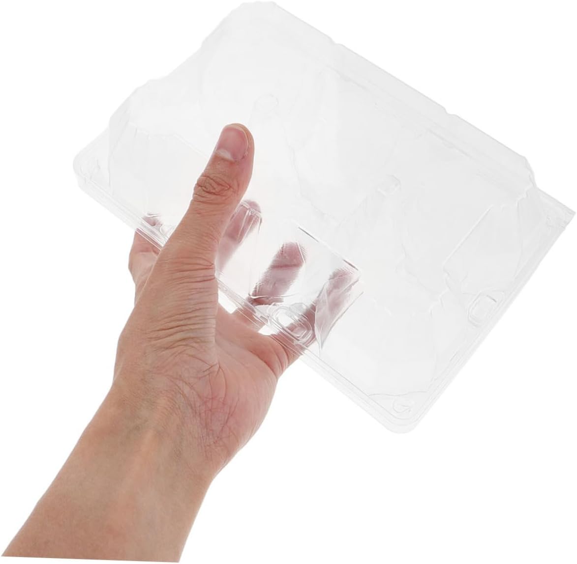 15pcs Egg Holder for Refrigerator Plastic Goose Egg Carton Portable Storage Container Secure Organized Design for Kitchen Home