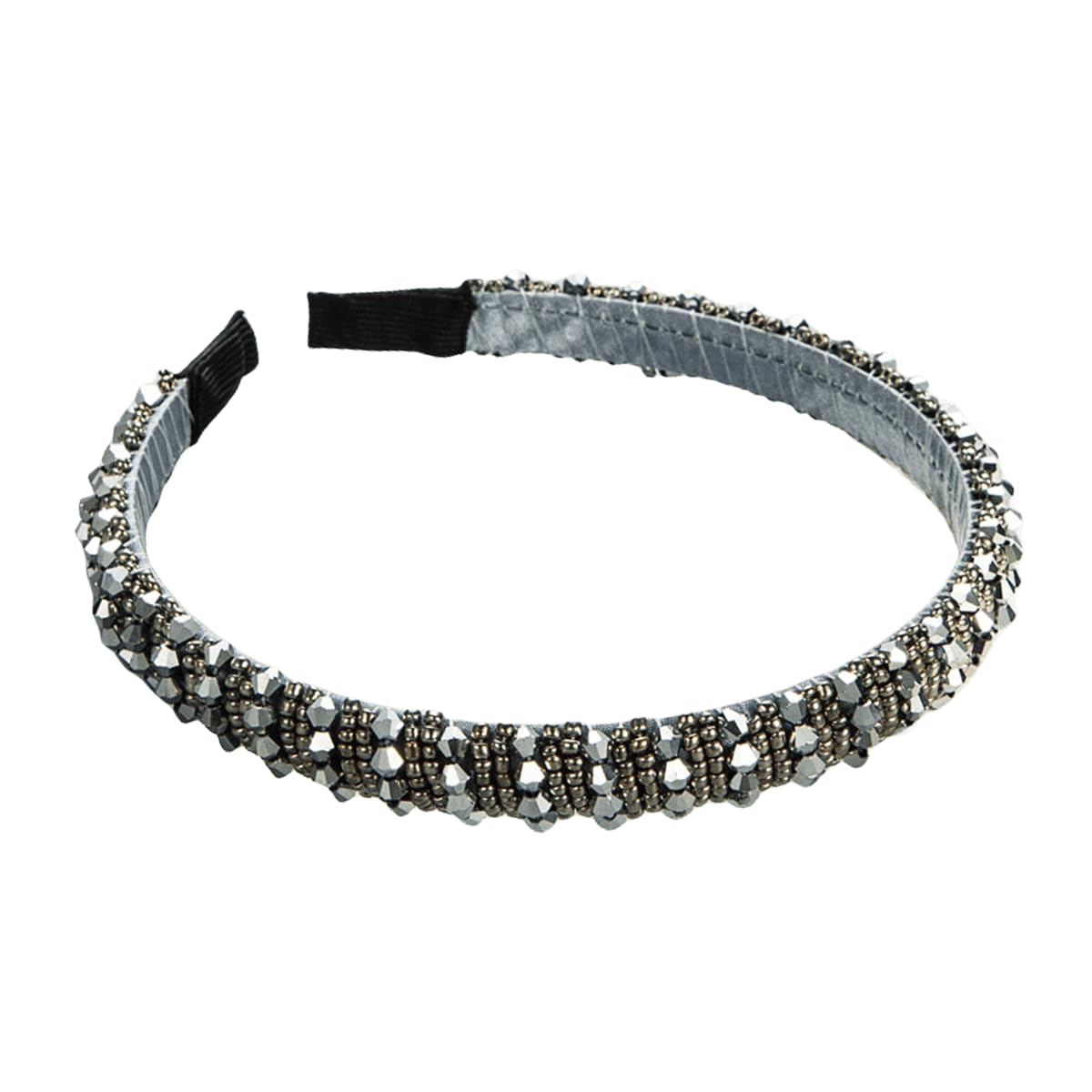 scicent Hair Bands for Women Fashion Crystal Hair Band Non-Slip Hard Hair Hoop for Dancing Parties Daily Wear Work Festival Hair Accessories 16514