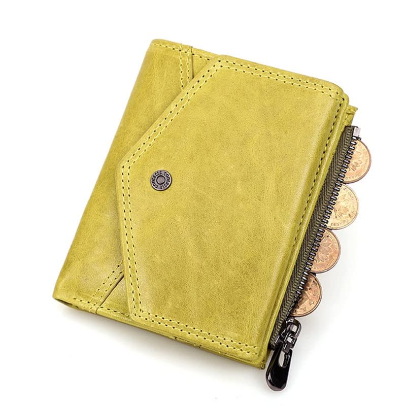 Mini Wallet Wallet Women Zipper Coin Purse Card Holder Small Money Bag Female Wallets (D,12 * 9cm)4