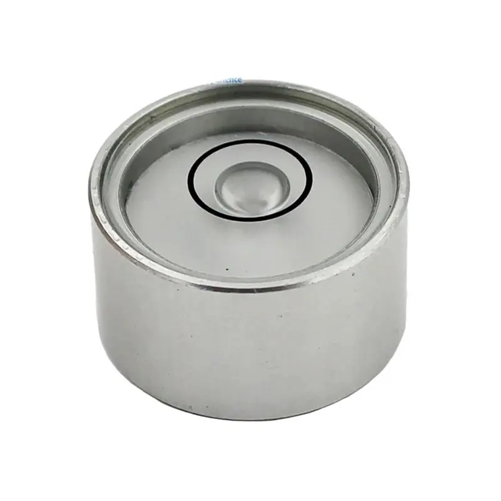 19 * 11mm Mini Spirit Level Round Bubble Level Metal Horizontal Bead Accuracy 15'/2mm Yellow Color(White)