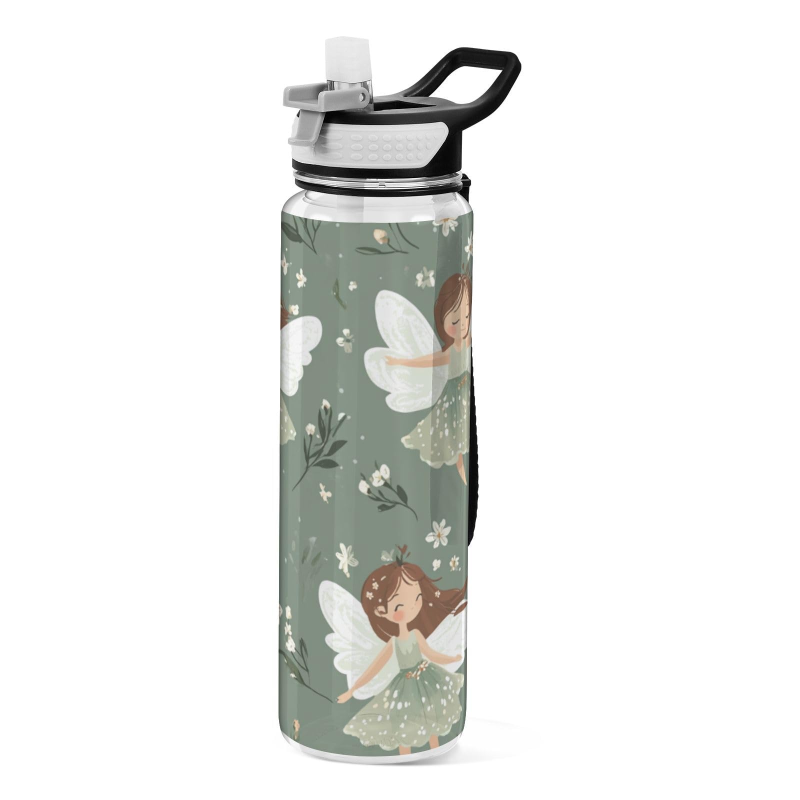 Tasse de voiture bouteille d'eau sport Tritan 946ml sans BPA verte