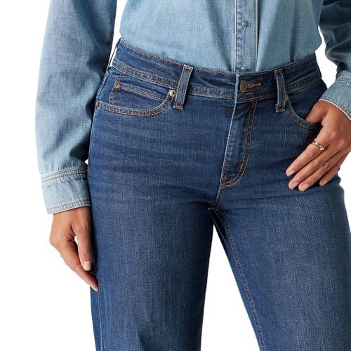 Signature by Levi Strauss & Co. Gold Women's True Wide Leg Trouser High-Rise Stretch Denim (Also Available in Plus)4