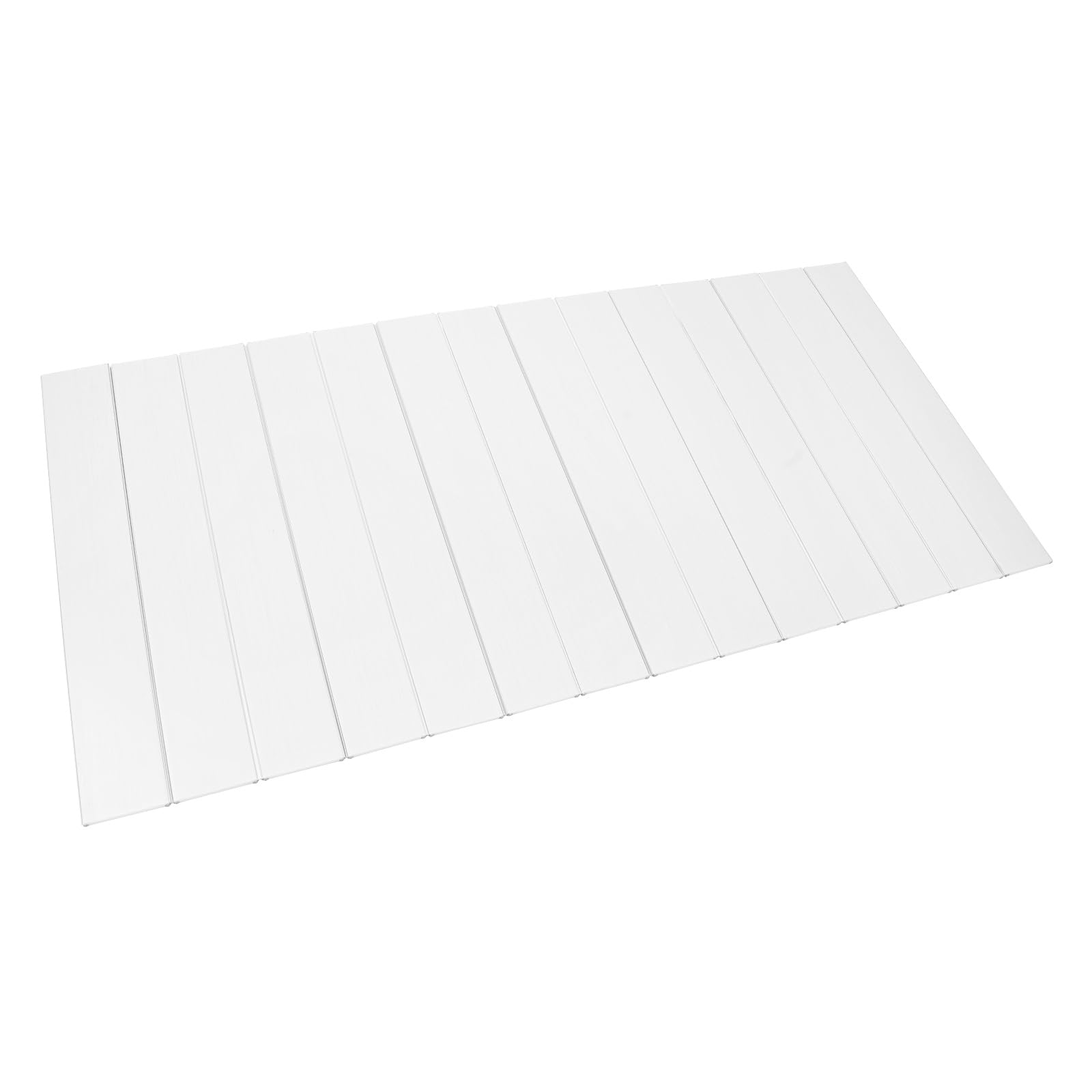 Copertura per vasca da bagno, 150 x 70 cm, pieghevole, in PVC, per la casa, il bagno, colore: bianco