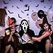 AMANKA Ghostface Mask,Halloween scream Mask,Full Head Horror Cosplay with Party Decoration Props