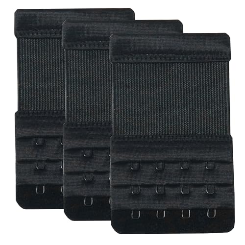 Image of Women's Bra Extenders 4 Hook / 3 Hook / 5 Hook / 2 Hook Soft Comfortable Stretchy Bra Extension Strap