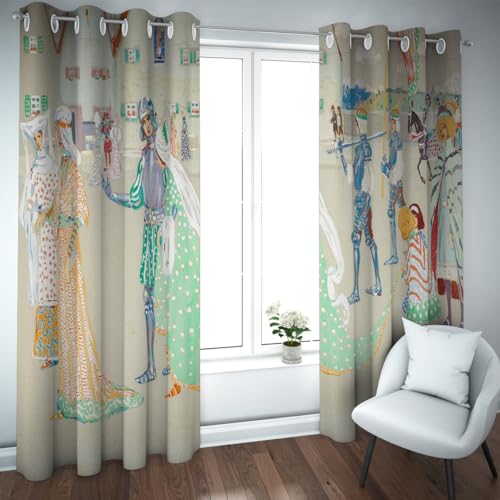 VeBX^CXg[gV[ՌJ[eႢJbv̗LȊGvgxbh[rO[̑̂߂̑̕J[e 100cm x 120cm 2g