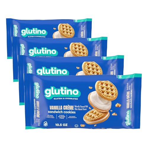 Glutino Gluten Free Vanilla Creme Cookies,10.5 oz (Pack of 4) image 5