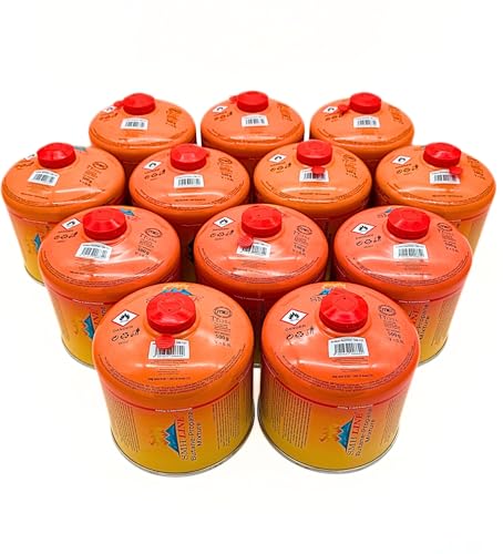 SMH LINE 2x 500g Butan Schraubkartuschen - EN417 Gewinde Für Campingkocher & Brenner