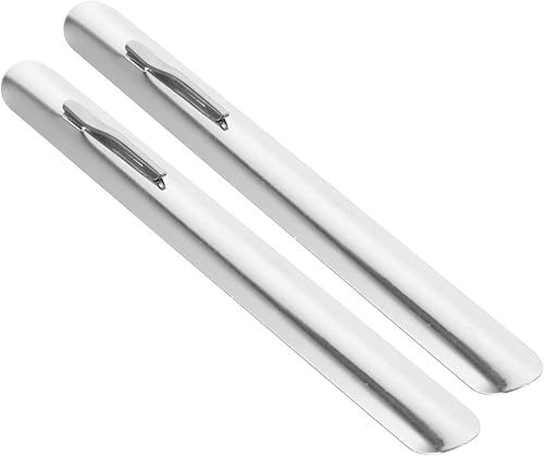 UPKOCH 2 unids restaurante barredora de migas de encimera limpiador de migas de acero inoxidable raspador de migas herramienta para servidores