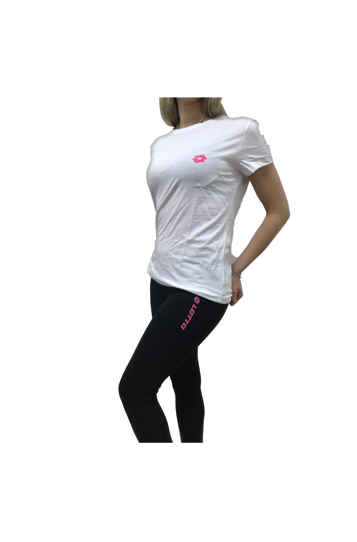 Lotto Completo Sportivo Donna Due Pezzi T Shirt E Leggings Abbigliamento Sportivo Yoga Fitness Palestra Running, Tuta Donna