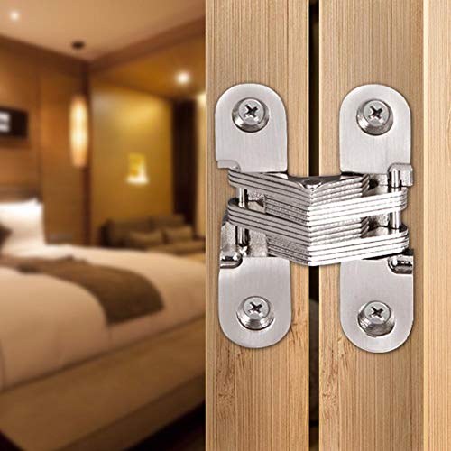 KSTE Cerniera a Scomparsa, 2pcs Cerniera 180 Gradi...