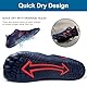 Frauen Männer Wasser Sport Schuhe Barfuß Strand Schwimmen Pool Schuhe Quick Dry Aqua Socken Anti-Rutsch Surf Tauchen Yoga Schuhe, Blau, 46