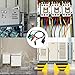HVAC Adaptor Cord, Compatible with Yellow Jacket 69522 Adaptor Cord, HVAC Training Tools Adapter Cables, 120V AC Circuit Breaker NEMA 5-15R to Large Clips 30 Amp, SJT 14AWG (Cheater Cord)