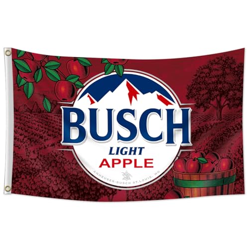 Beer Theme Flag Banner 3x5 Ft - Fade Resistant Polyester Wall Hanging with Metal Grommets for College Dorm Room Decor Parties Backyard Patio Garage Bar Area Indoor Outdoor Display Gift