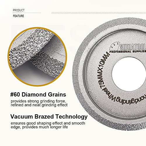 Kit de brocas corona diamantadas 14 piezas SHDIATOOL miniatura 6