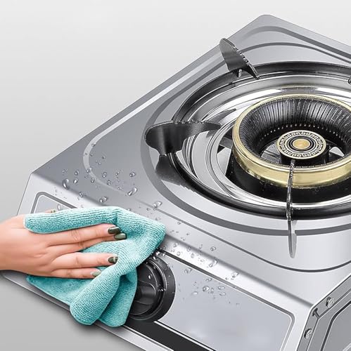 Table de cuisson à gaz avec brûleur réchaud portable pour cuisine d'appoint compacte - 3