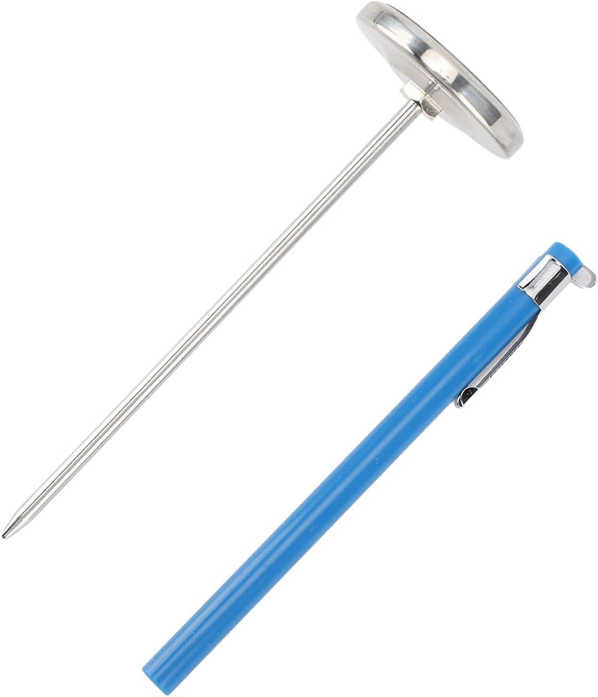 Stainless Steel Meat Dial Thermometer, Cooking Dial Thermometer Thermometer High Accuracy Dial Thermometer for Kitchen Cooking