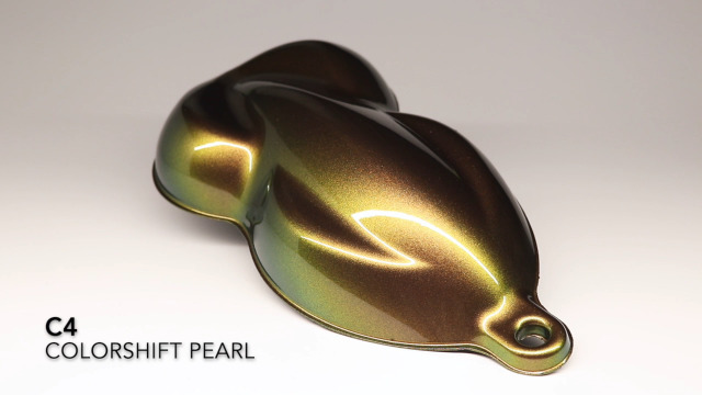 C4 ColorShift Pearl 5g Mica Powder Pigment | Copper Gold Green Teal Shift | Automotive Grade Pearlescent Paint Colorant | Epoxy Resin & Lacquer Dye | UV Resistant | DIY Arts/Crafts
