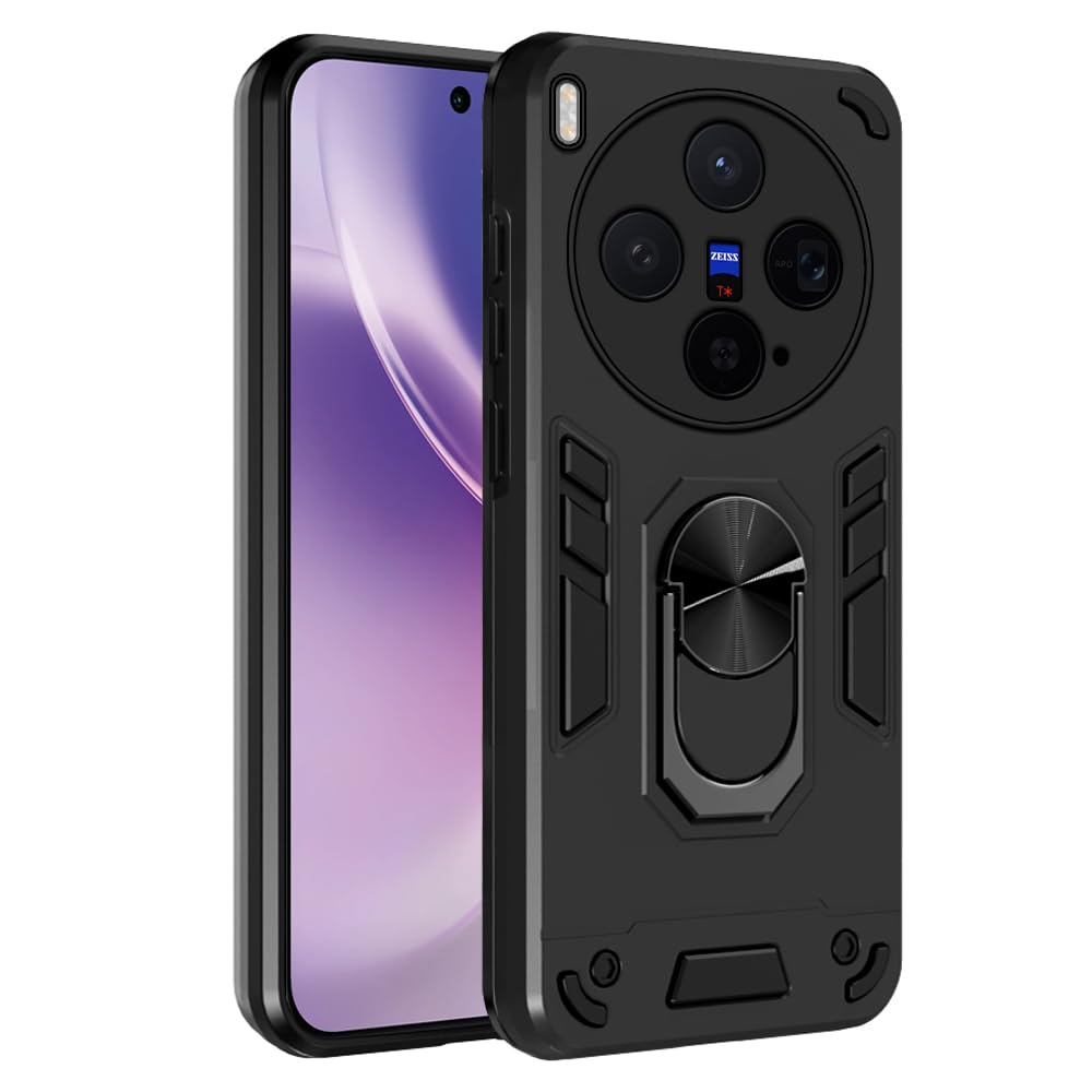 Realme P4 5G Armor Case - Rotating Ring & Kickstand -21