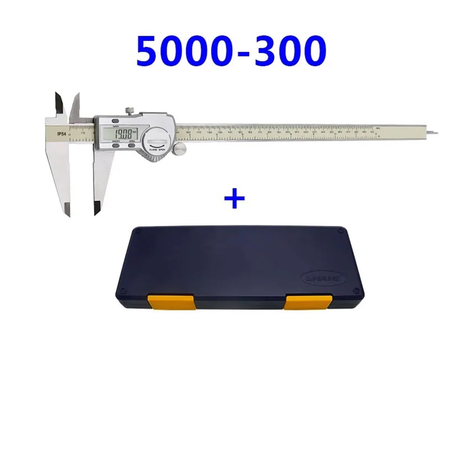 Micrómetro Calibrador digital, calibradores 0-150 mm Calibre Vernier Micrómetro IP54 Herienta de medición 0.01(0-300mm)