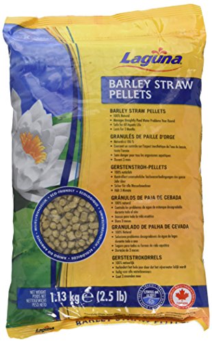 Laguna Barley Straw Pellets, 2-1/2-Pound with Mesh Bag