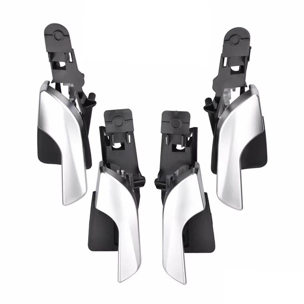 HRTLSS Door Pull Handle Inner Trim for Giulietta 2010-2018 156092167 156092165 156092161 156092157 4Pcs Car Interior Door Handle