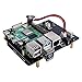 Produktbild GeeekPi Raspberry Pi 4 SATA, Raspberry Pi 4 Modell B 2,5 Zoll SATA HDD/SSD Expansion Board X825 USB3.0 Schild (Nur für Raspberry Pi 4B)