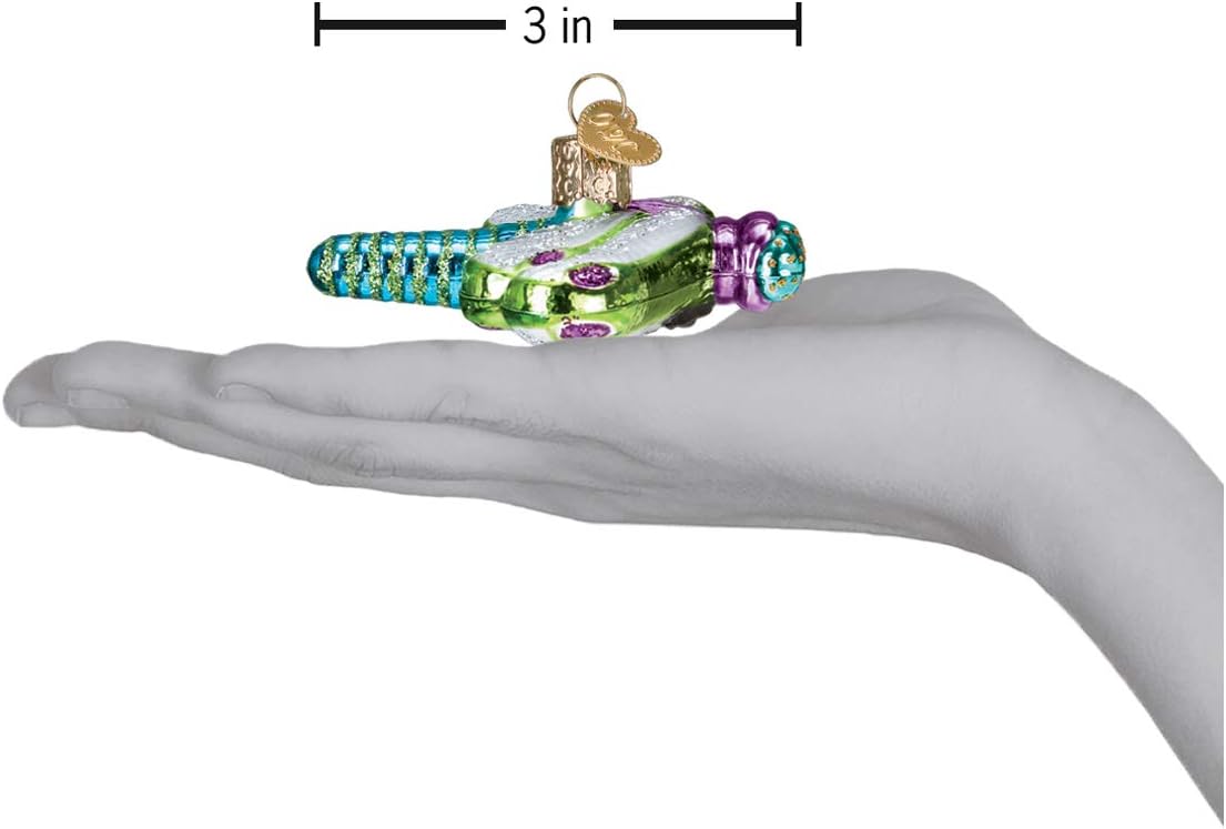 Old World Christmas Dainty Dragonfly Glass Blown Ornaments for Christmas Tree - Image 3