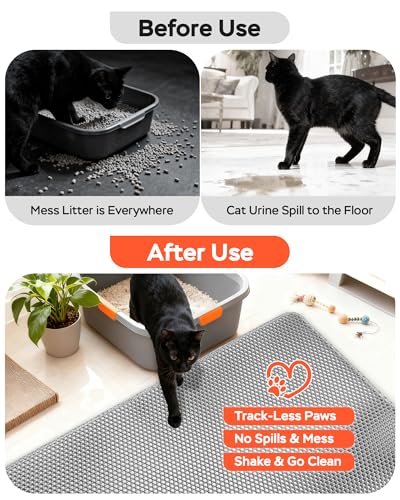 50% de descuento en tapete de arena para gatos con código KU7GXQFO