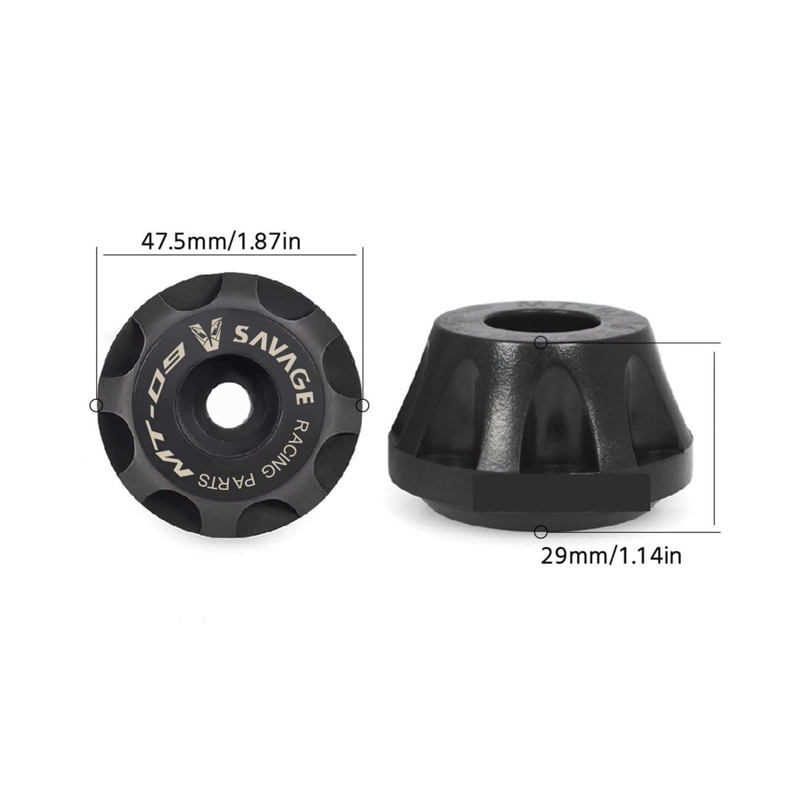 Slider Crash Forcella Assale Anteriore Posteriore Compatibile con MT-09 SP MT09 Tracer 900/9/GT FZ-09 FJ-09 Cuscinetti Protettori for Mozzo Ruota Moto