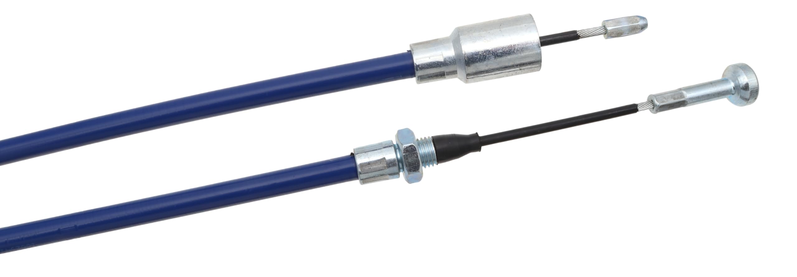 trailer parts4u Bremsseil für Knott Schnellmontage rostfrei Glocke Hüllenlänge Gesamtlänge wählbar für Knott Bremse Glocke/Pilz Bowdenzug (HL 1530mm - GL 1720mm)