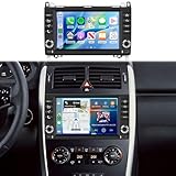 4G+128G Car Radio Stereo for Mercedes Benz W169 W245 B160 B170 B180 B200 W639 Vito Viano W906 Sprinter, 8inch in-Cell Screen with Knob and Button/Android 15/Wireless CarPlay/Android Auto/GPS/WiFi