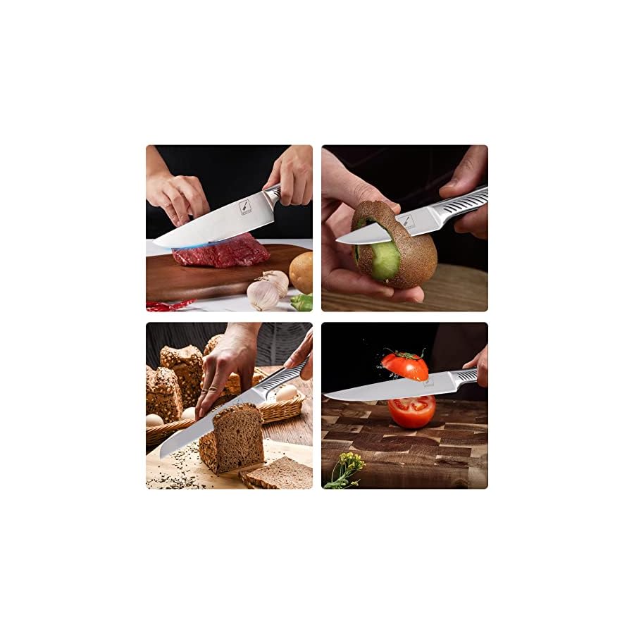 Kitchen-Knife-Set-imarku-Knife-Set-with-Block14-Piece-Premium-Knives-Set-for-Kitchen-with-Wooden-Block-Kitchen-Knife-Set-with-Sharpener-High-Carbon-Stainless-Steel-Cutlery-Set-Dishwasher-Safe imarku Knife Set,14-Piece Knife Sets for kitchen with block,Premium One-Piece Kitchen Knife Set with Sharpener,High Carbon Stainless Steel Knives Set for Kitchen,Silver,Dishwasher Safe