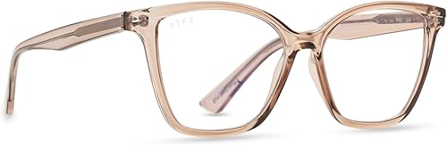 Miniatura 3 de DIFF Gafas de lectura con bloqueo de luz azul, ligeras, de gran tamaño, para lectores Leah complementos para mujer