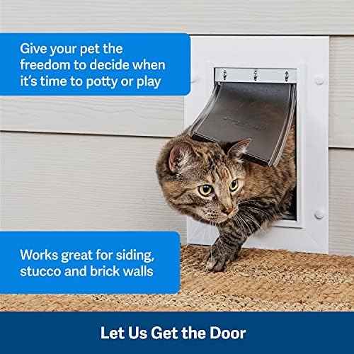 Cat doors for exterior walls kobo building