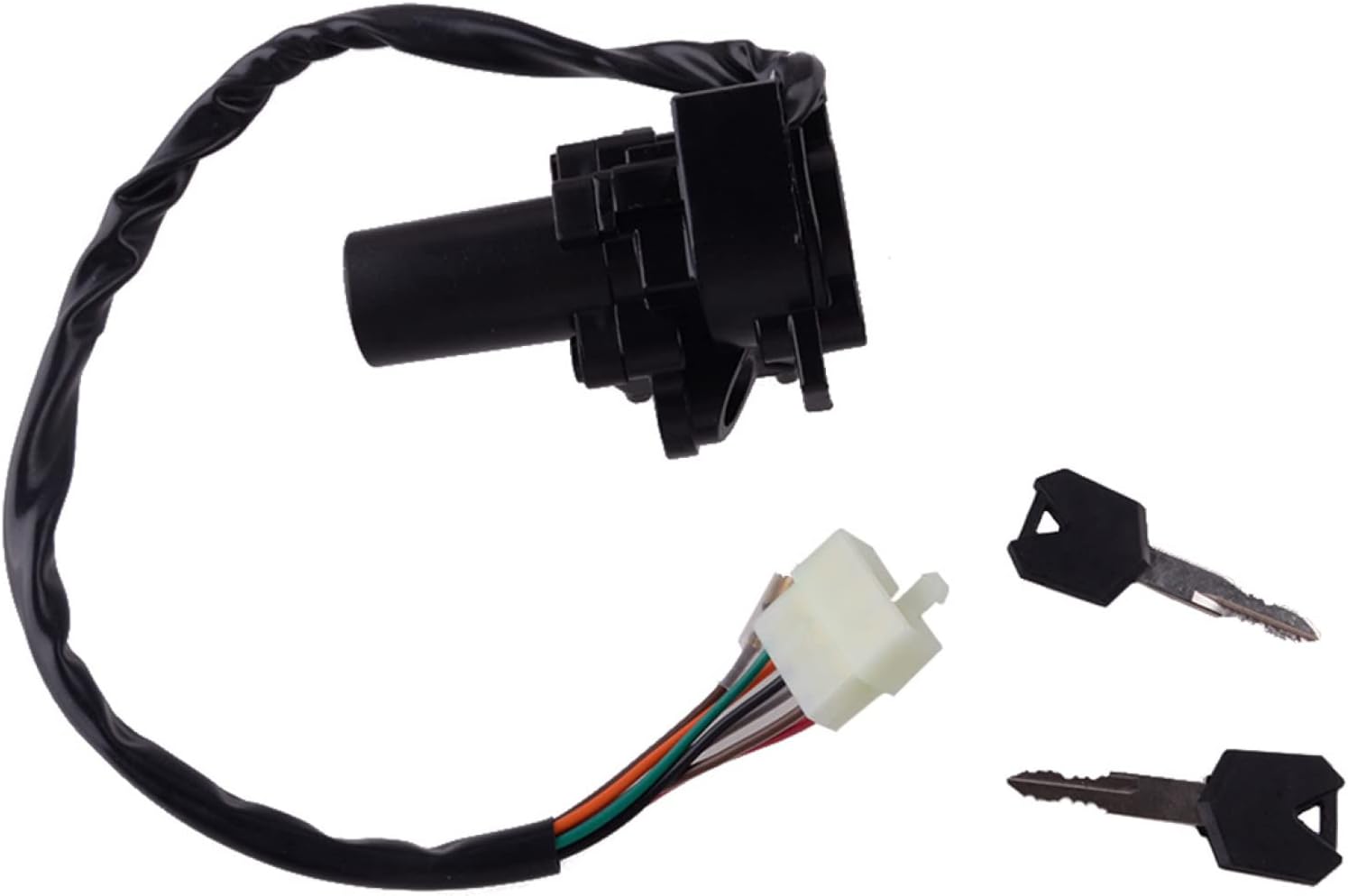 7 Hole Check FXCNC Ignition Switch W/Keys 7wire&8 Plug For